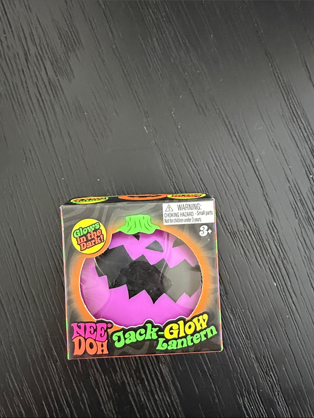 Nee doh Jack-Glow Lantern Kids Toy - Purple Glow